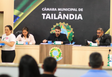 Câmara Municipal de Tailândia realiza 7ª Sessão Ordinária